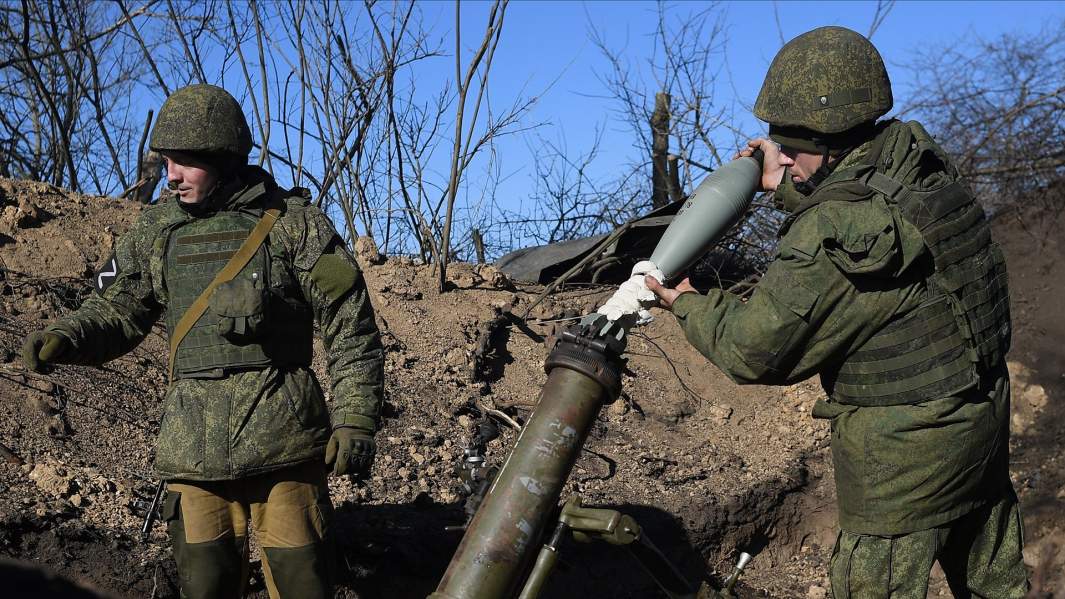 Военнослужащие мотострелковых подразделений ВС РФ
