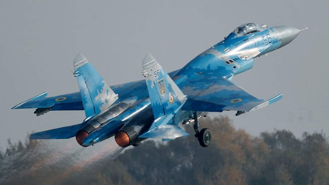 Украинский истребитель Су-27