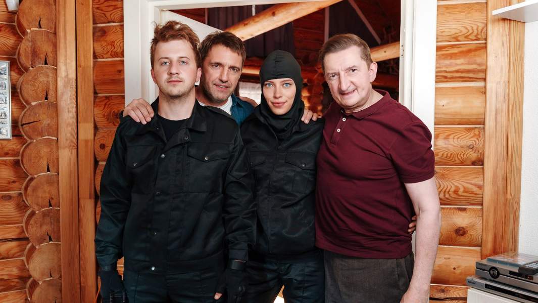 Съемки фильма «Моя мама — шпион»