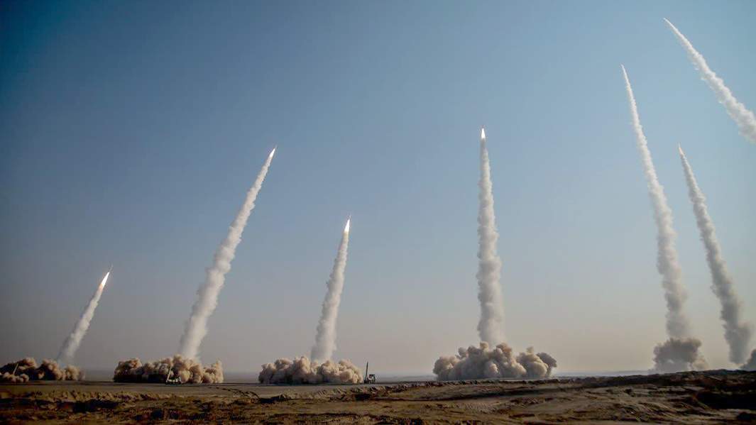 Учения по запуску противовоенных баллистических ракет по условной цели в Индийском океане, Иран