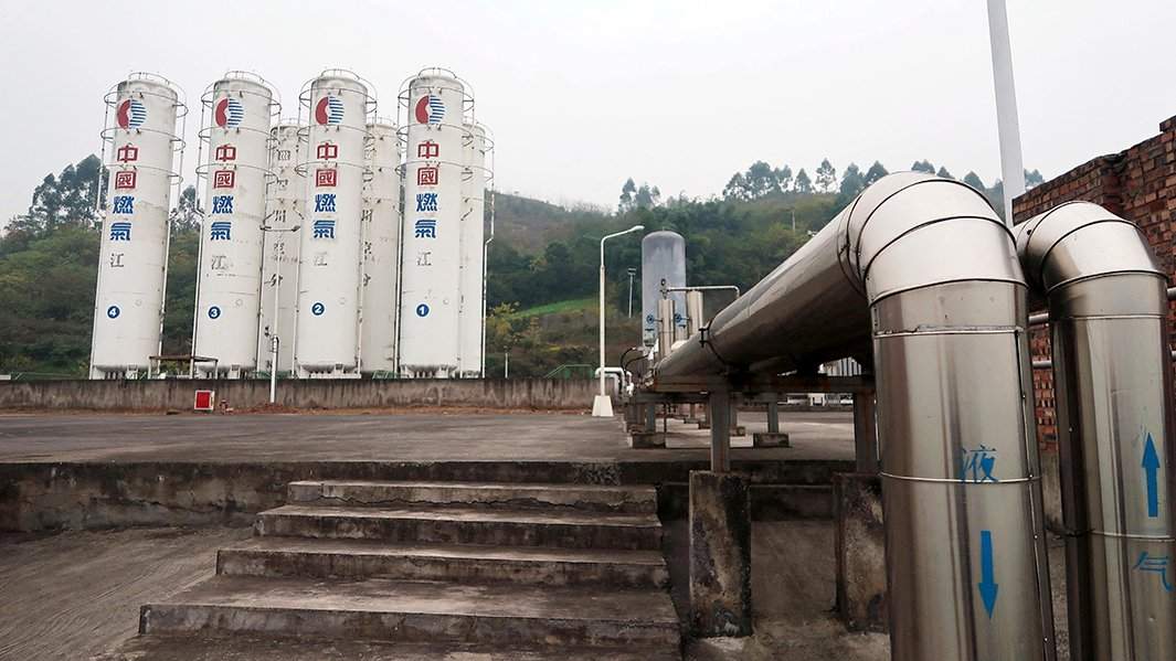 Китай газ