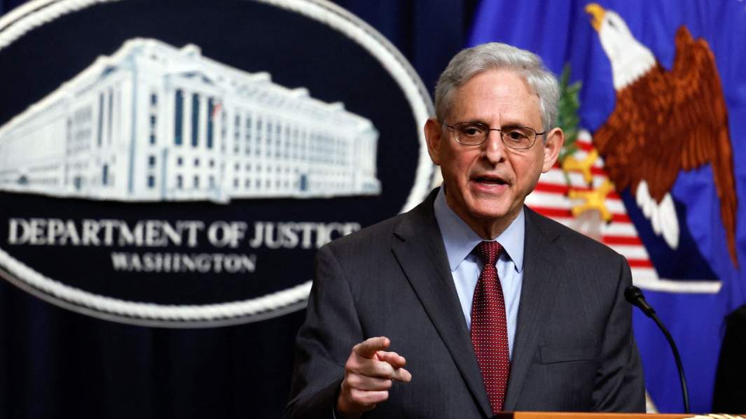 Генеральный прокурор США Меррик Гарланд