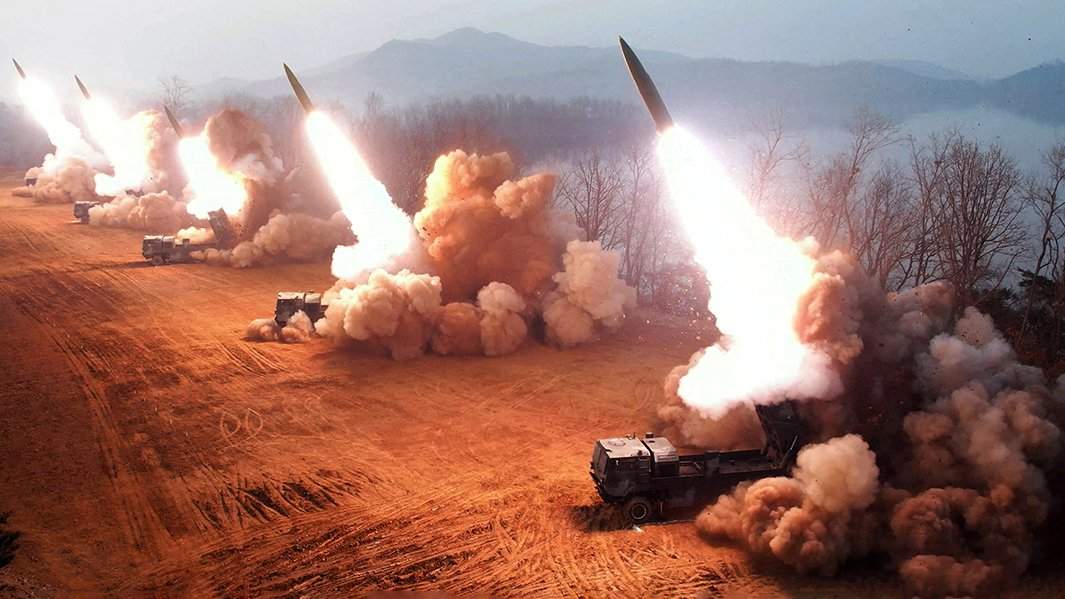 Ракетные испытания в Северной Корее