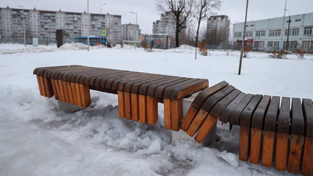 Благоустройство сквера на улице Можайского в Твери