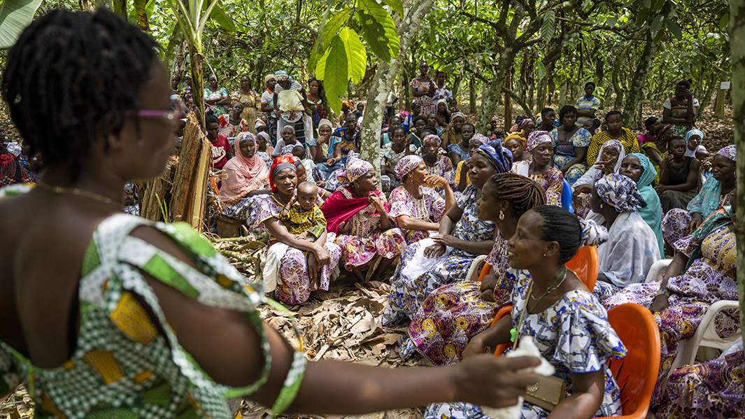 жительницы Кот-д’Ивуара