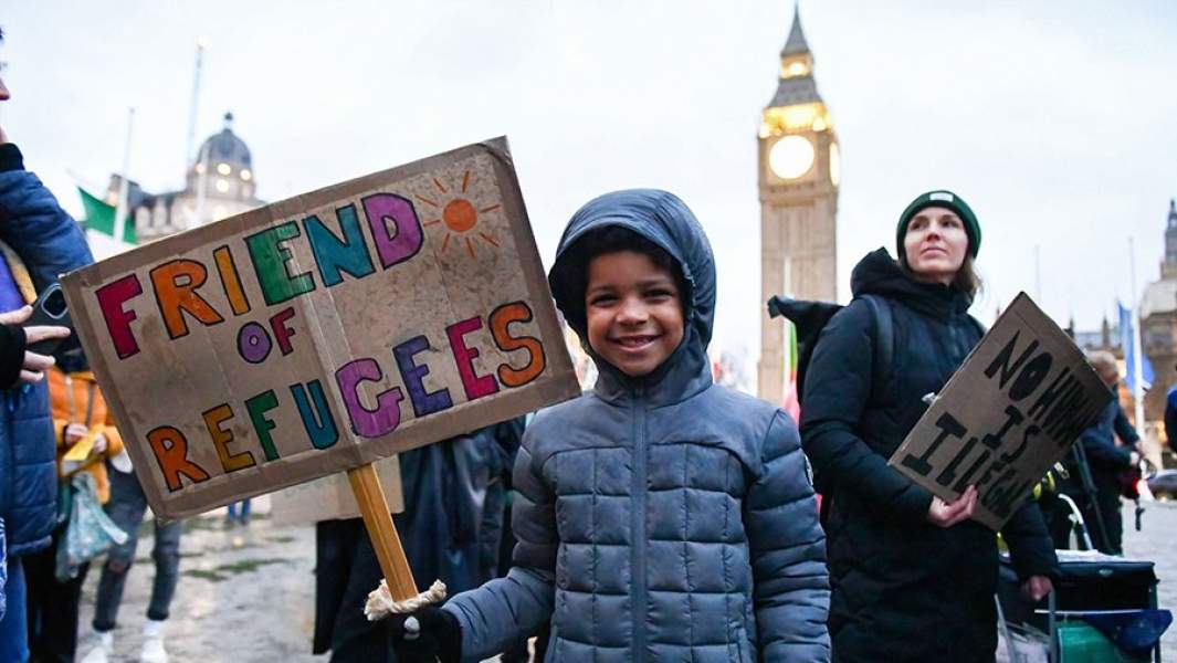 Акция в поддержку беженцев