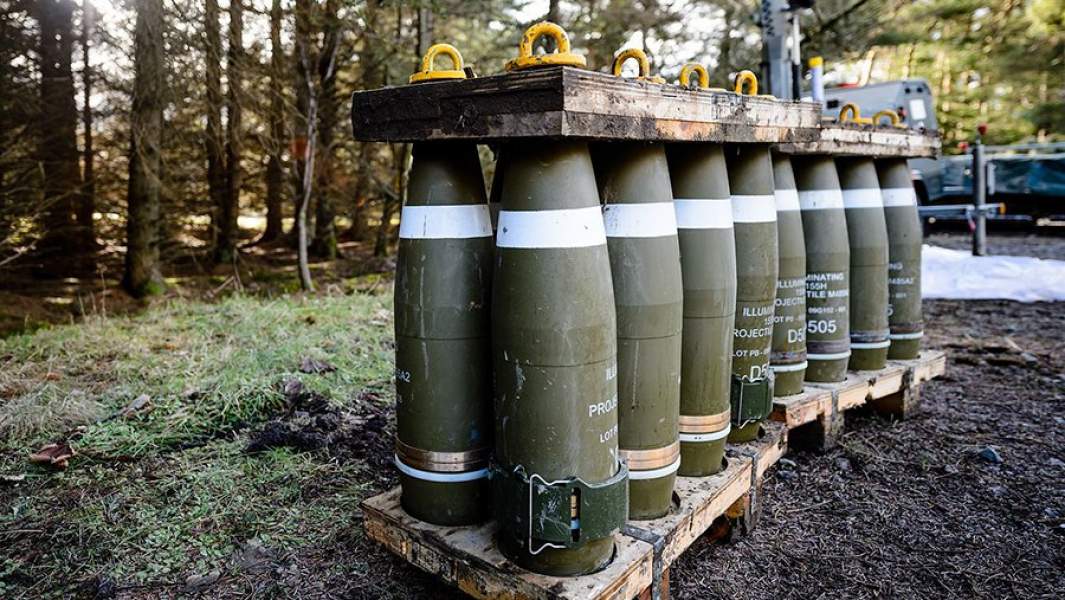 155-мм артиллерийские снаряды натовского образца