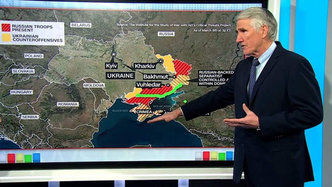 Один из новостных выпусков на канале CNN