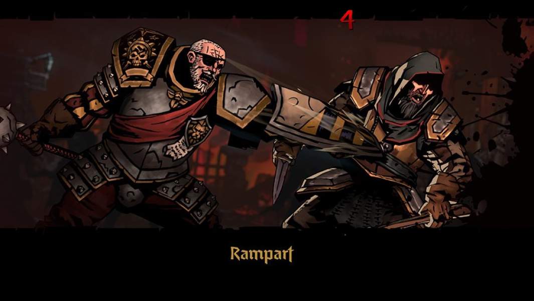 Скриншот из игры Darkest Dungeon 2