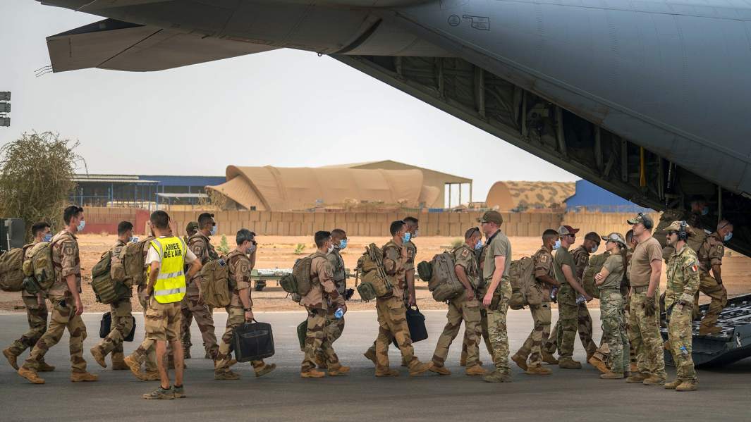 Tropas francesas se retiram do Mali