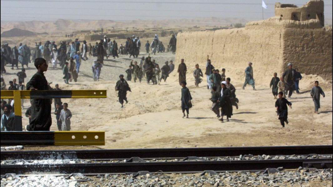 жд пути на границе Пакистана и Афганистана