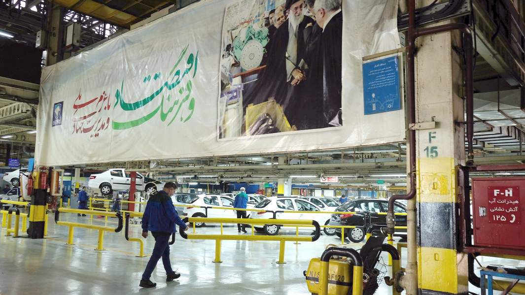 Иран, завод, автомобили