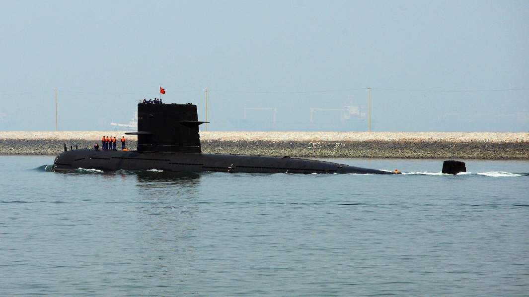 Подводная лодка военно-морского флота Китая