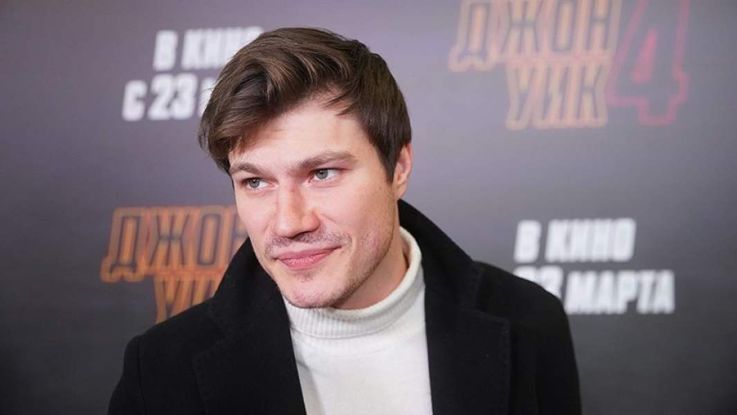 Актер Олег Гаас на премьере фильма «Джон Уик 4»