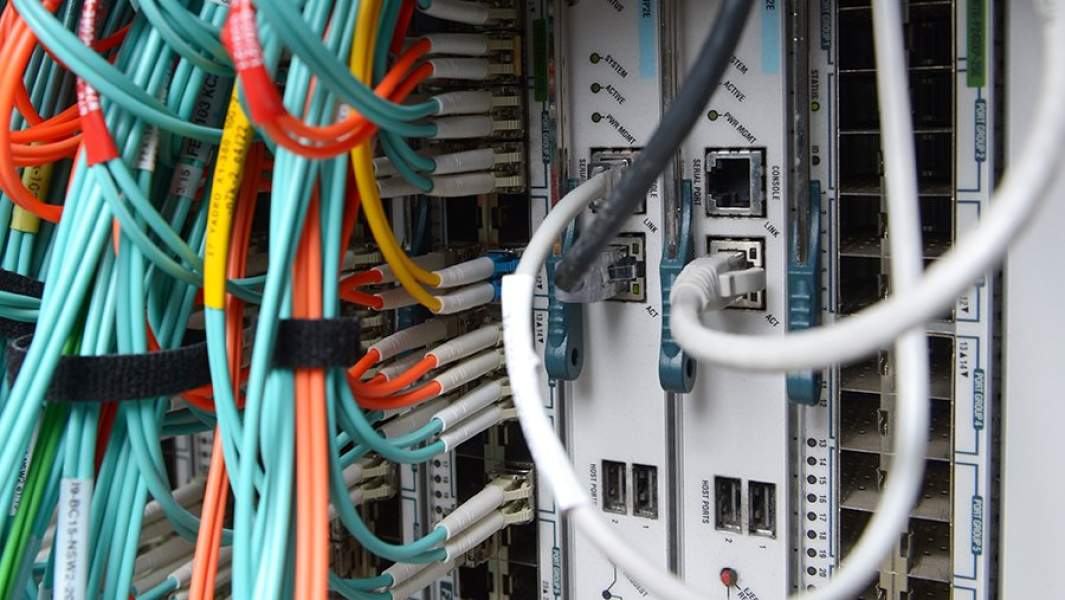 Сетевое оборудование в серверной