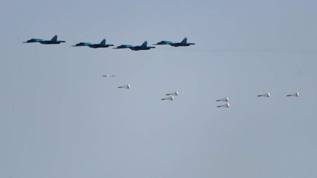 Истребители-бомбардировщики Су-34