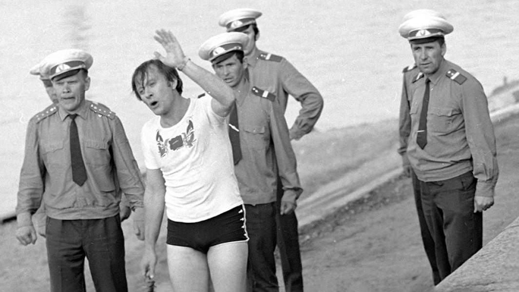 Андрей Миронов в художественном фильме «Невероятные приключения итальянцев в России»