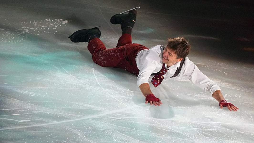 Алексей Ягудин во время выступления на турнире «Русский вызов»