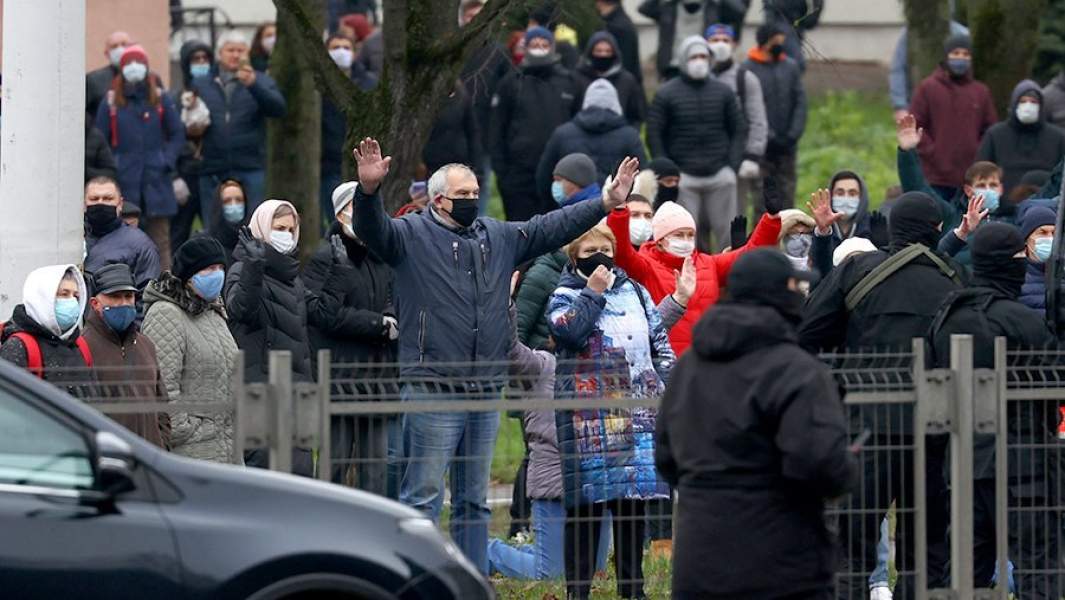 протест Минск выборы