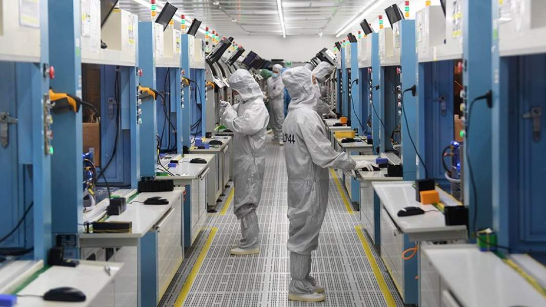 фабрика по производству чипов 