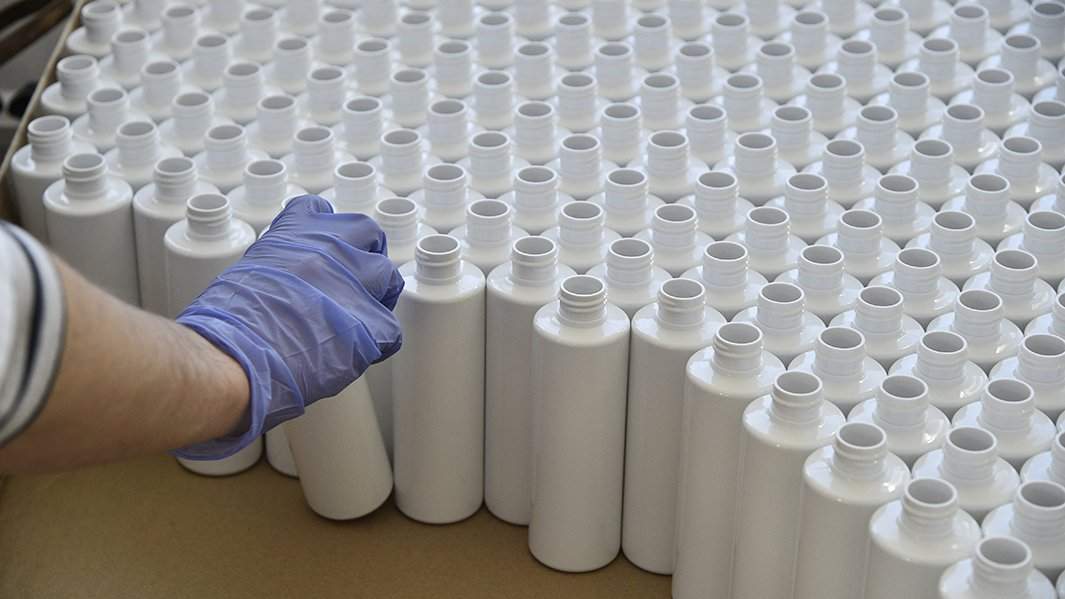 флаконы для антисептика