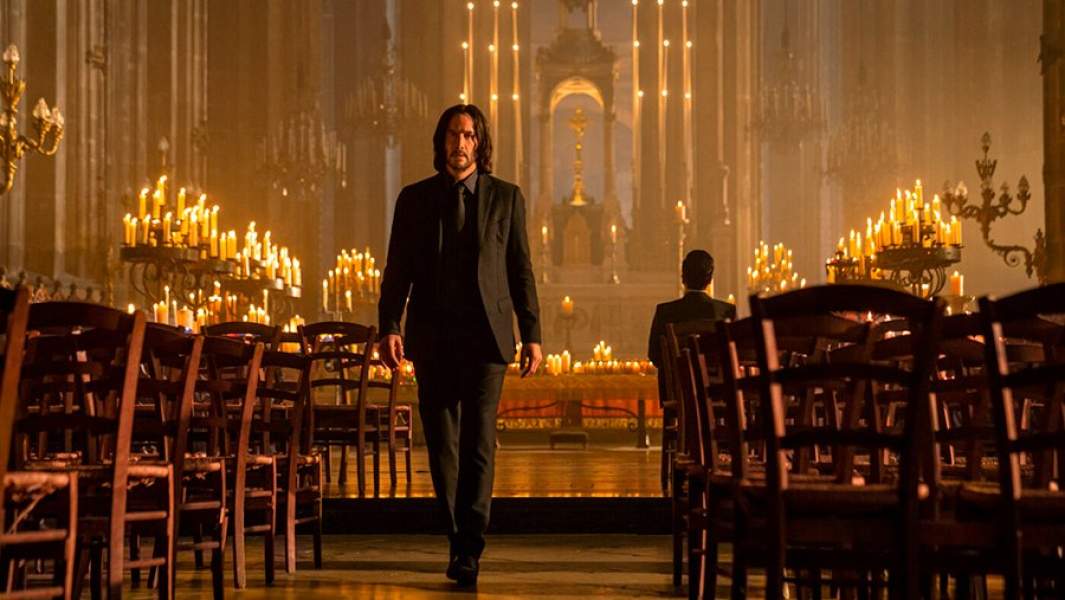 Кадр из фильма «Джон Уик 4»