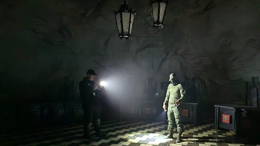 В недрах завода на глубине 80 м