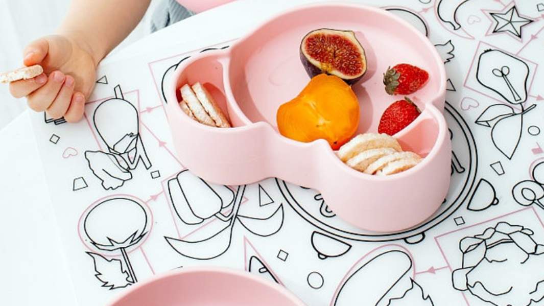 детская тарелка