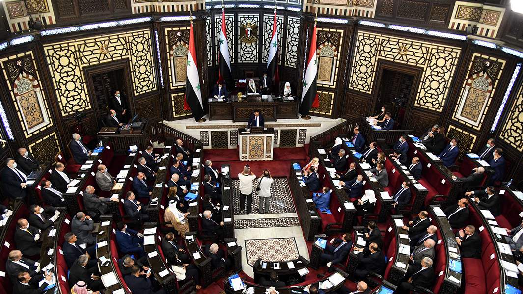 Заседание Народного совета Сирии