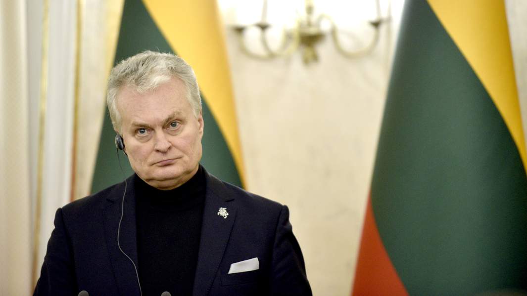 Президент Литвы Гитанас Науседа