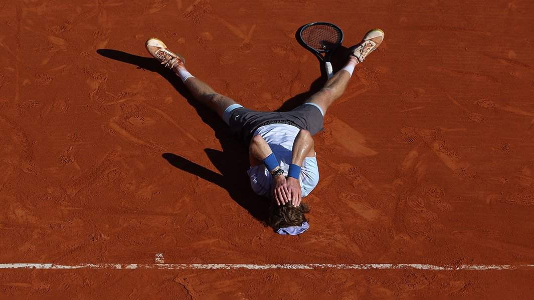 Теннисист Андрей Рублев