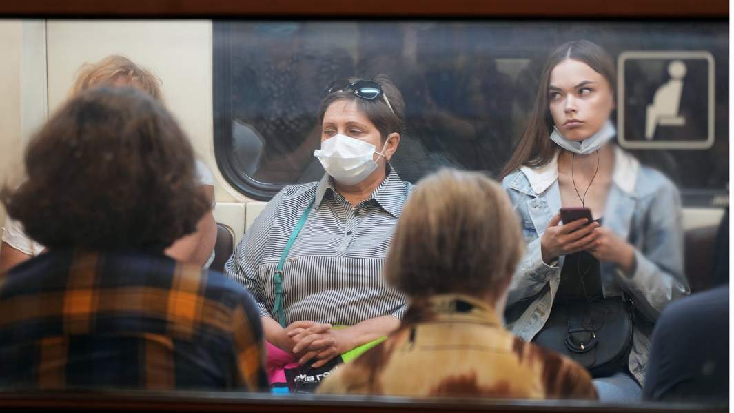 пассажиры метро