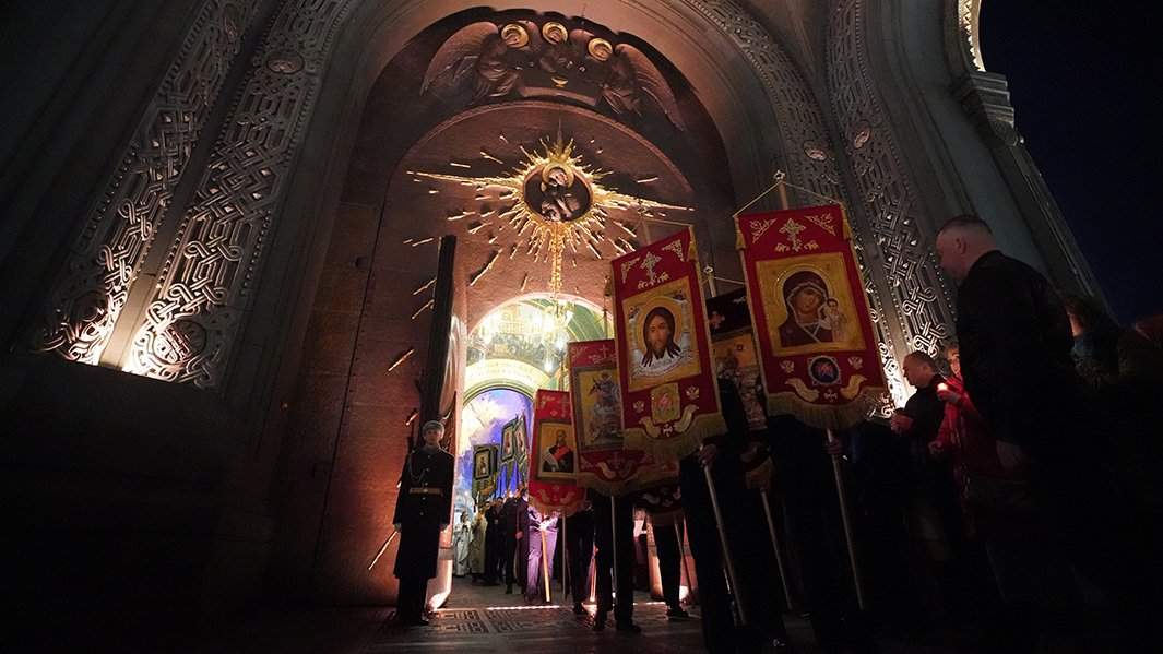 пасха в храме