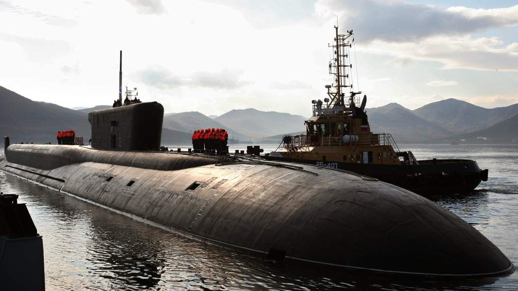 Российская атомная подводная лодка стратегического назначения проекта 955 «Владимир Мономах»