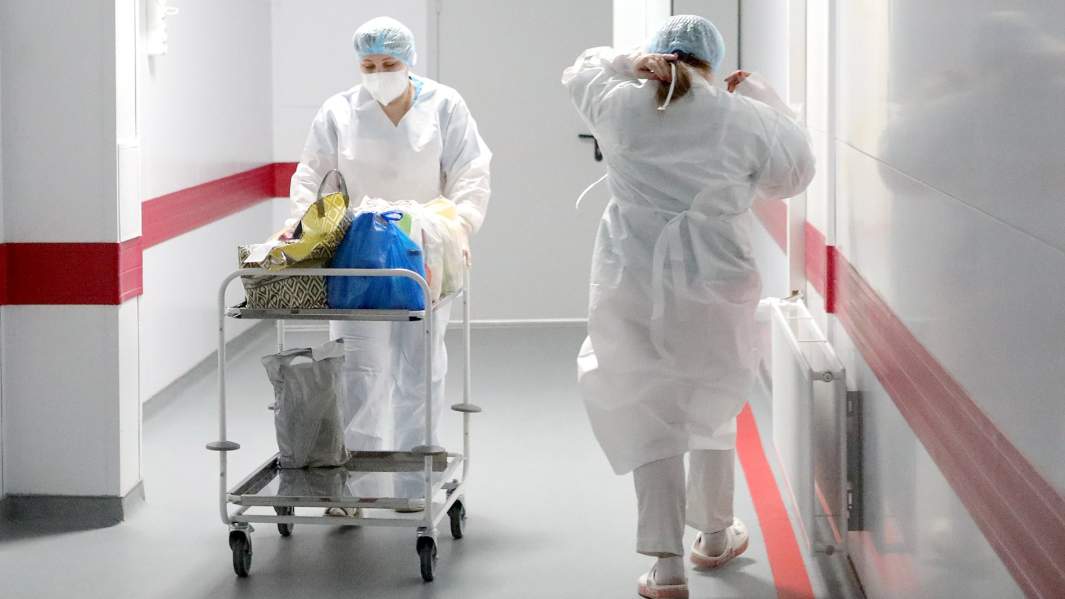 больница коридор 