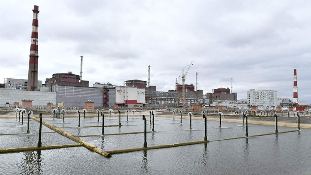 Запорожская АЭС в Энергодаре