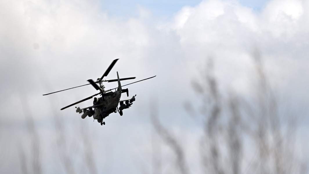 Вертолет Ка-52 ВС РФ