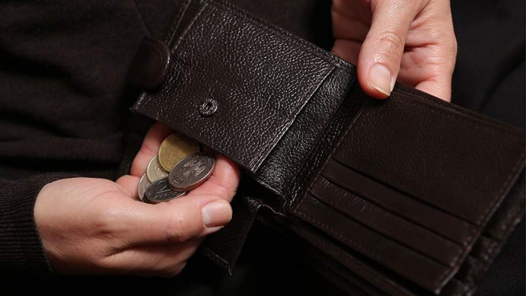 кошелек с мелочью