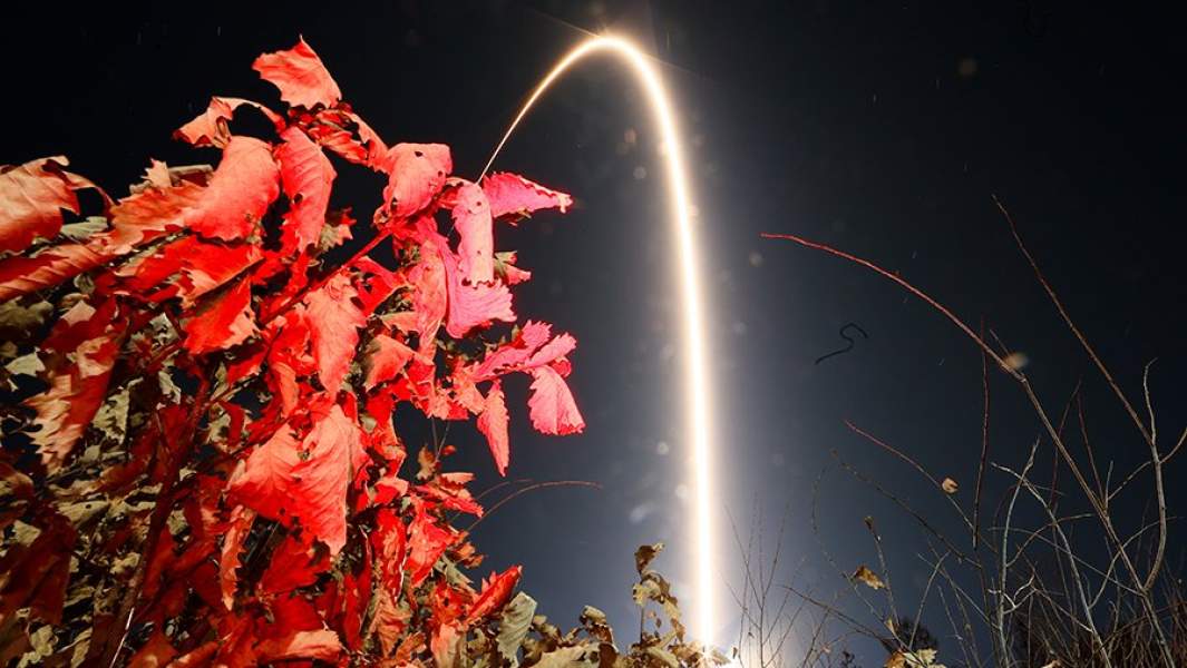 Запуск ракеты-носителя Союз-2.1б