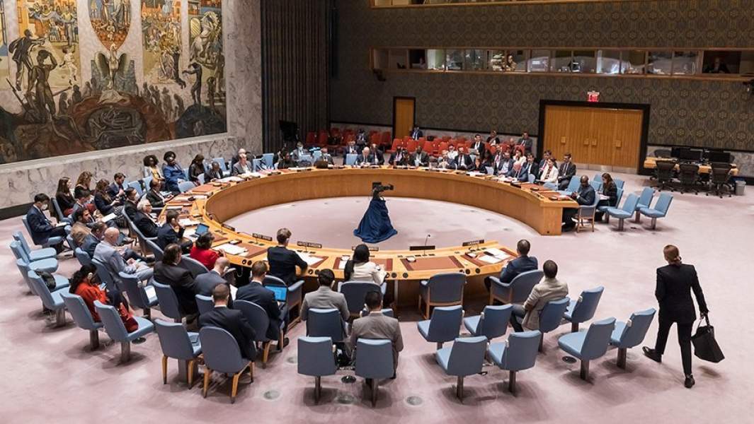 Заседание Совета Безопасности ООН