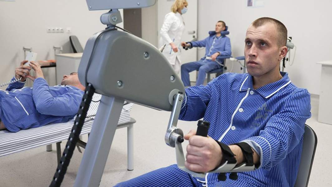 военнослужащие на реабилитации