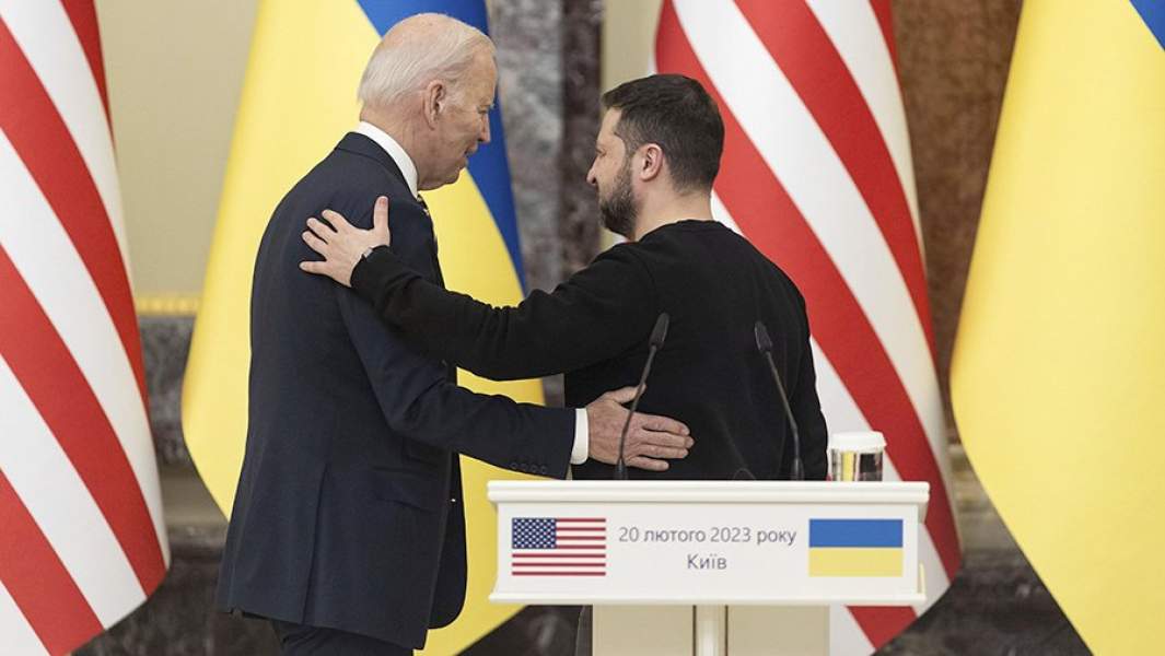 Пресс-конференция президента США Джо Байдена с президентом Украины Владимиром Зеленским