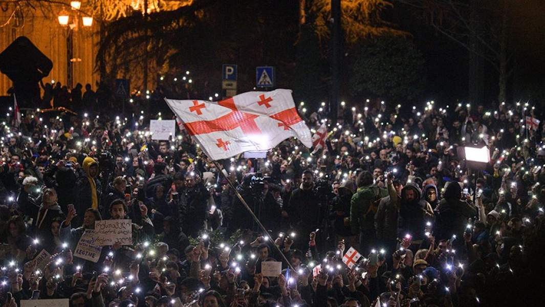 Протест в Грузии