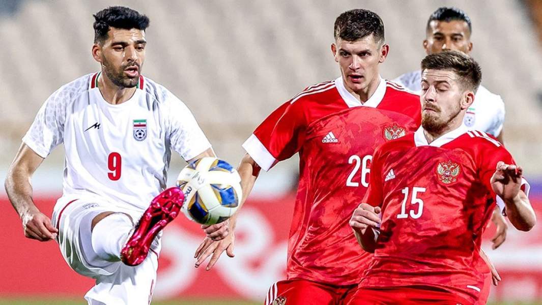 Товарищеский матч по футболу между сборной Ирана и сборной России