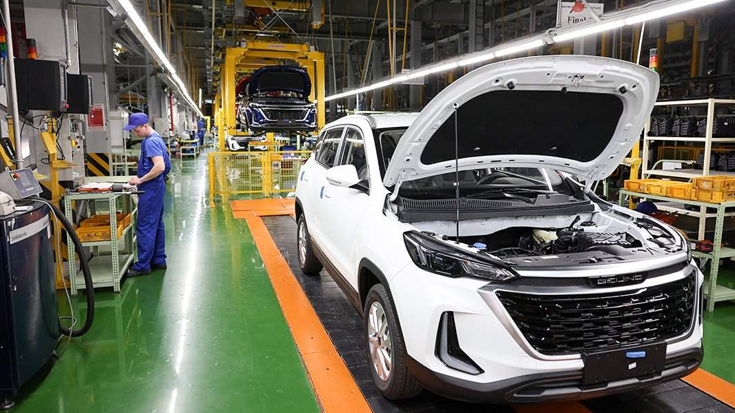 Запуск производства китайских автомобилей BAIC на заводе «Автотор» в Калининграде
