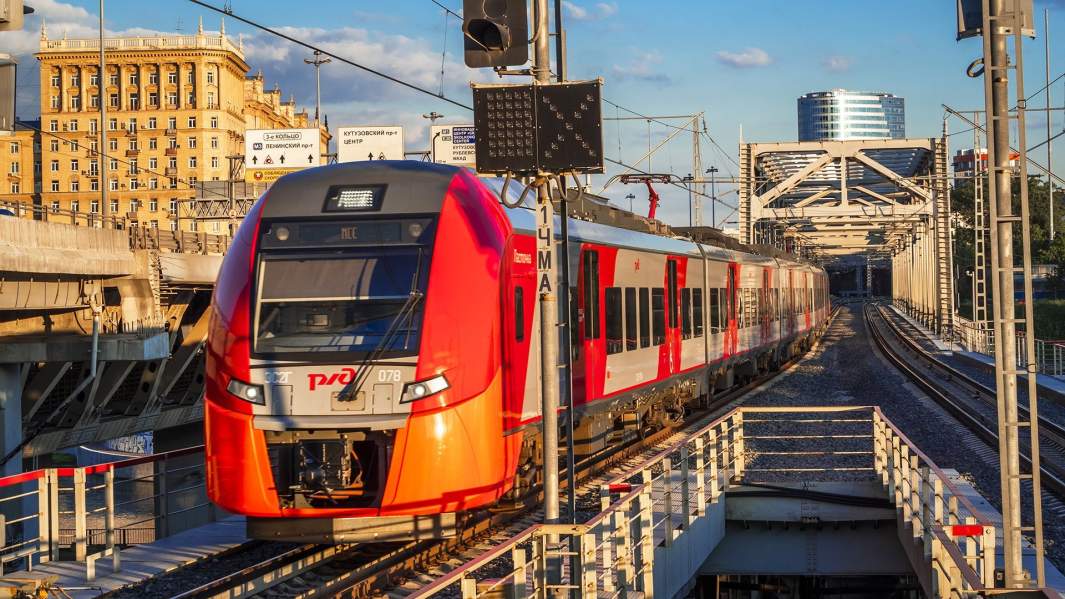 электричка Москва