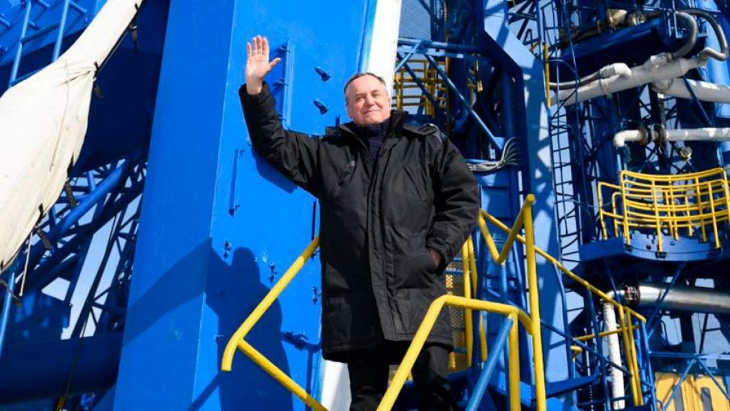 Народный артист России Андрей Соколов на космодроме «Плесецк»