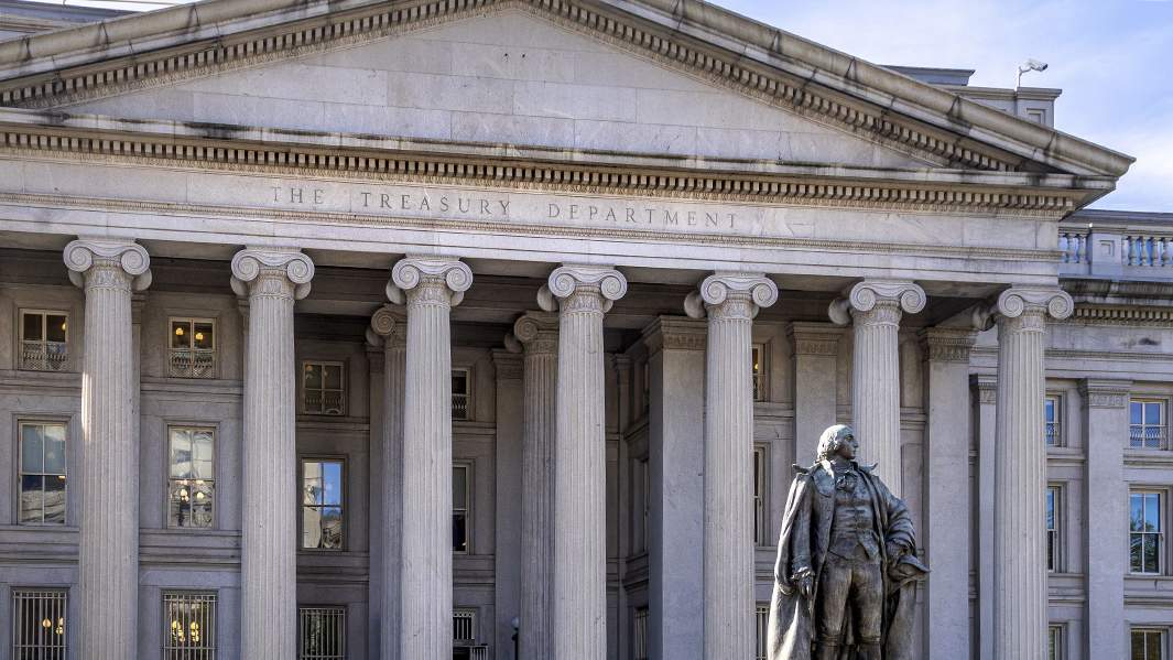 Здание Министерства финансов США