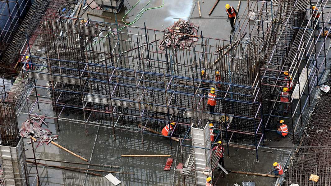 Стройка в Мумбаи