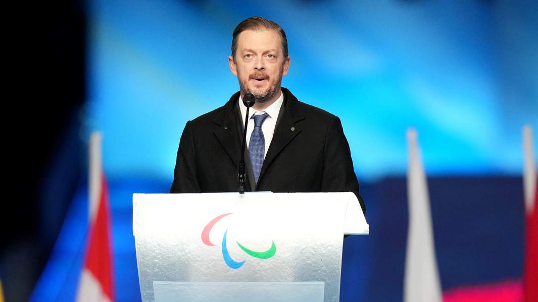 Президент Международного паралимпийского комитета Эндрю Парсонс